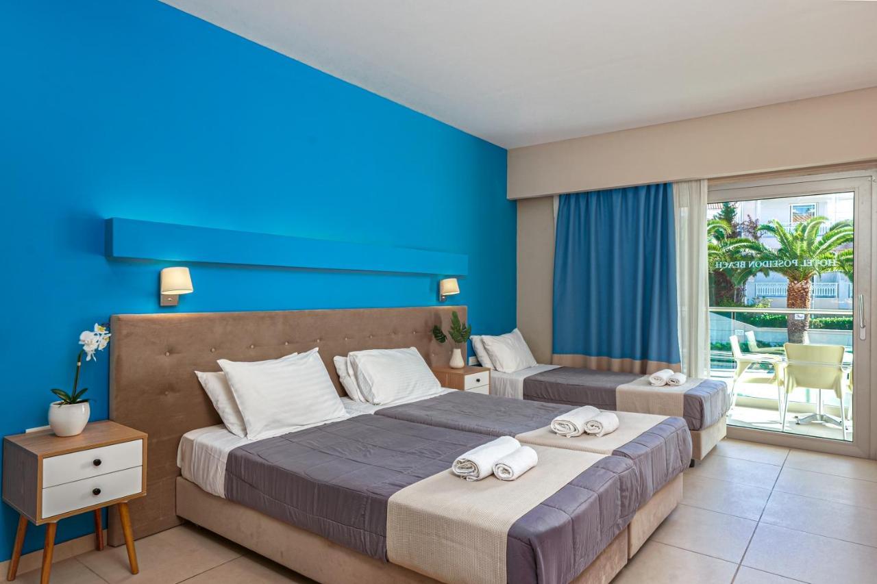 Poseidon Beach Hotel Laganas Exterior foto