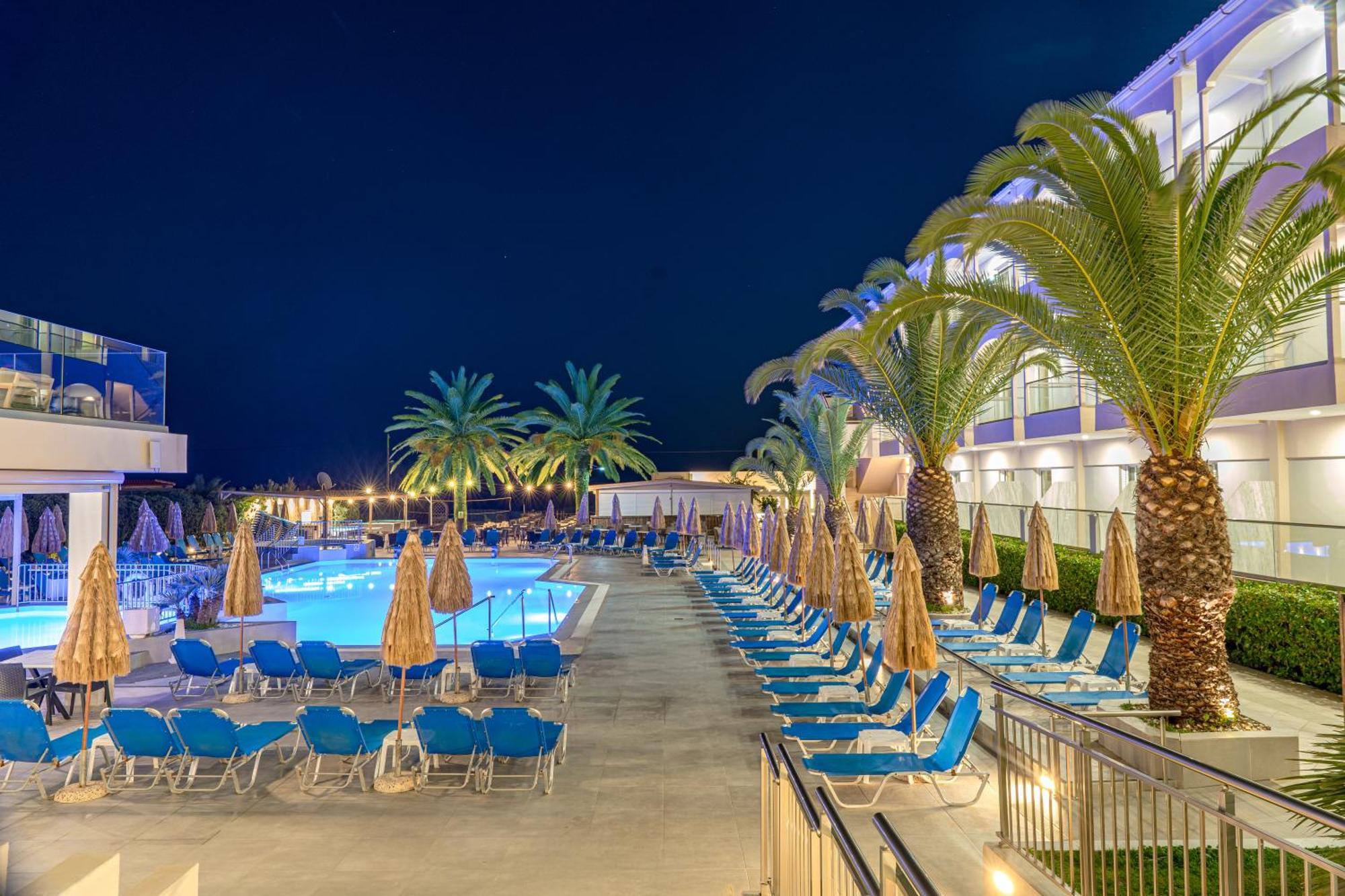 Poseidon Beach Hotel Laganas Exterior foto