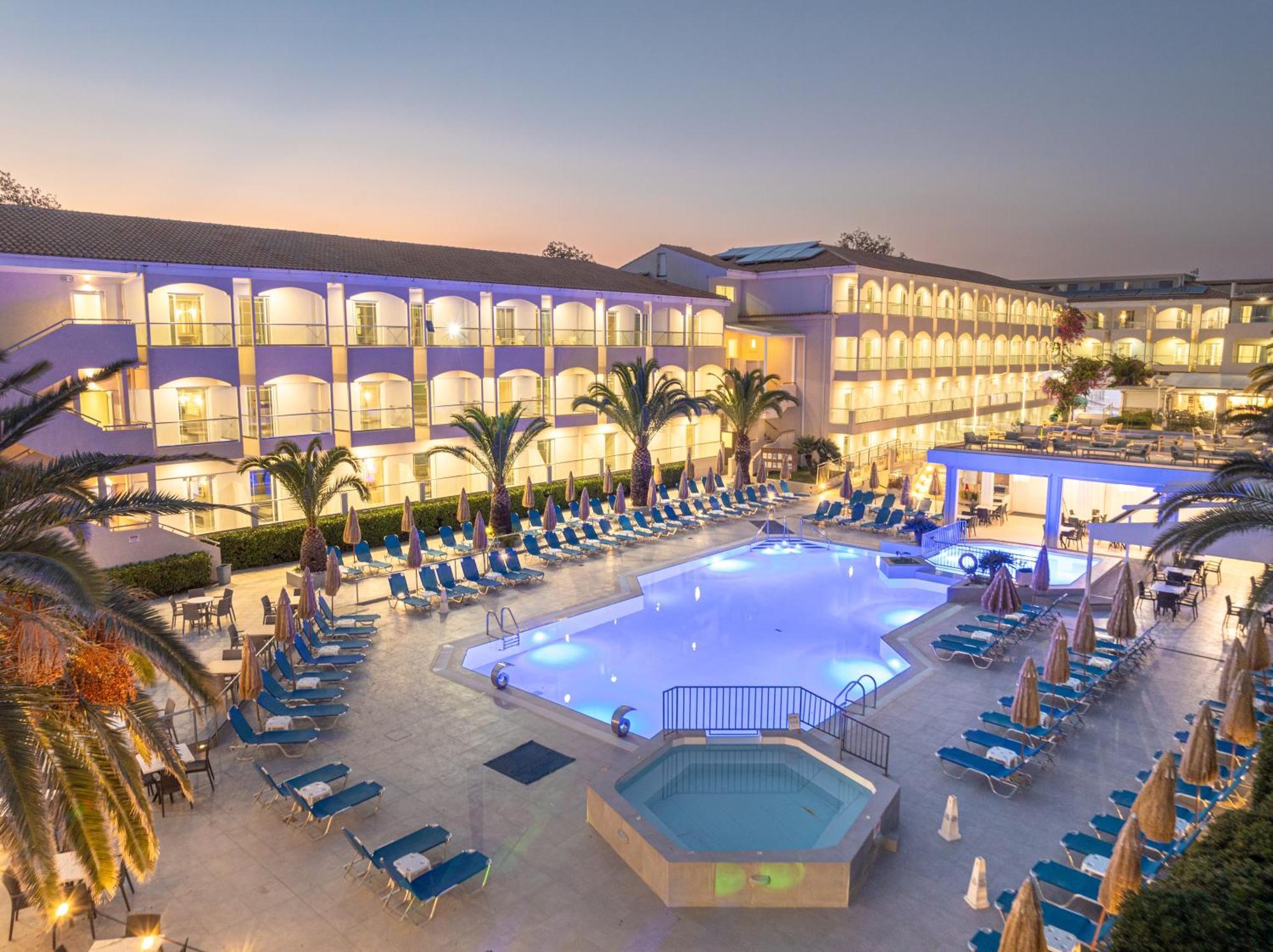 Poseidon Beach Hotel Laganas Exterior foto