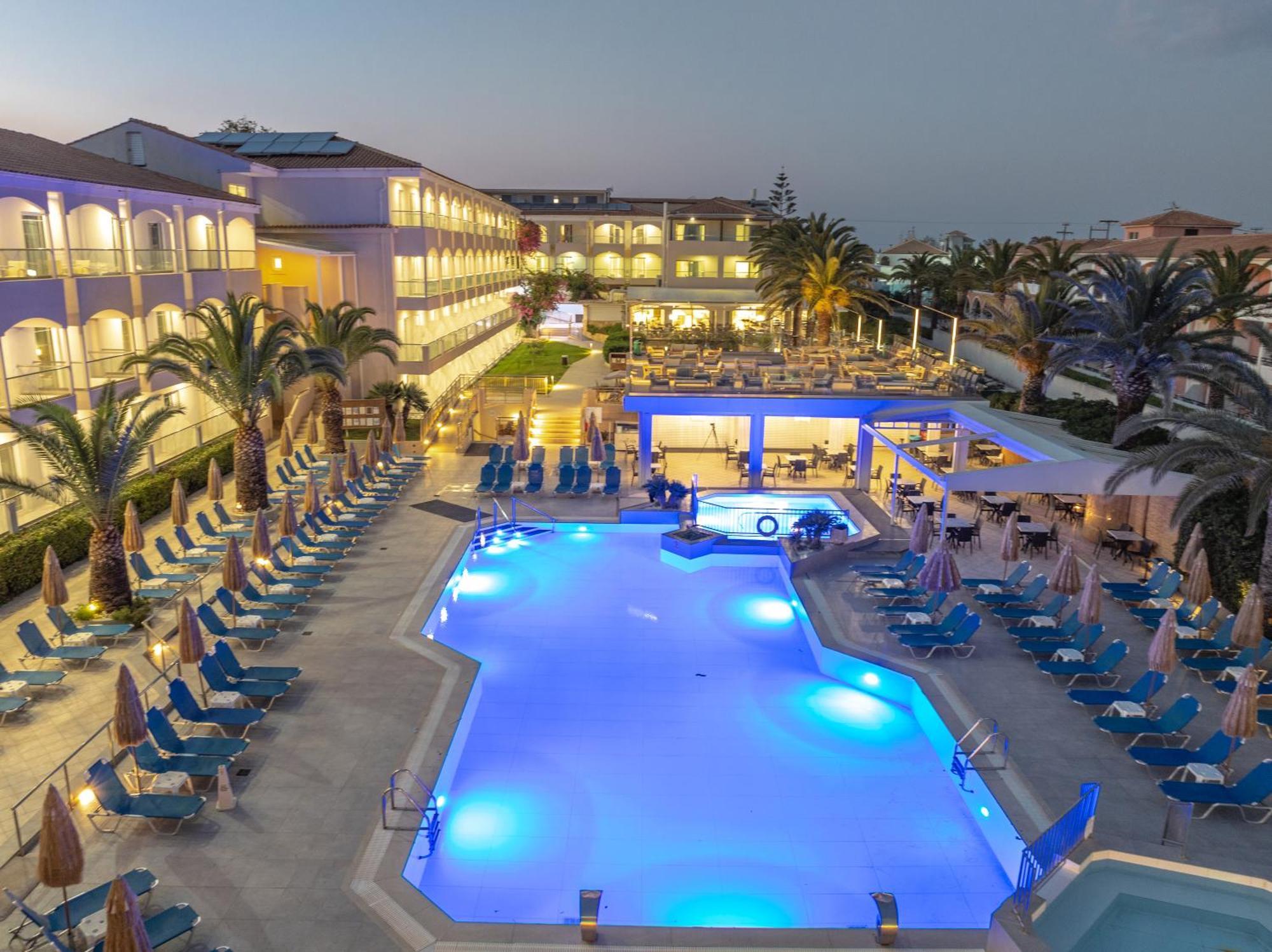Poseidon Beach Hotel Laganas Exterior foto